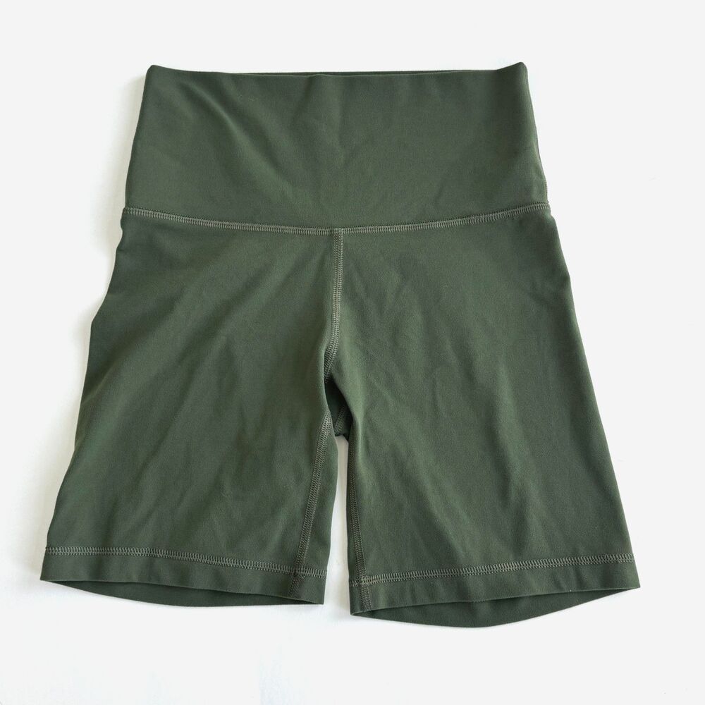 Aritzia Green Athletic Shorts